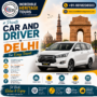 Car Rental with Driver in Delhi
