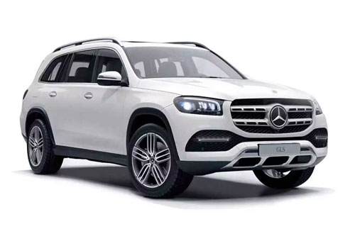 Mercedes GLS car in hire in Delhi