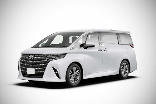 Toyota Vellfire on rent in Delhi with Driver